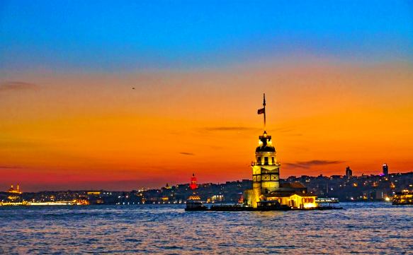 Maiden`s Tower in Istanbul